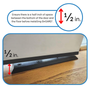 Load image into Gallery viewer, Home Invasion Prevention Products |OnGARD Security Door Brace Jammer | Best Door Barricade | French Door Security |